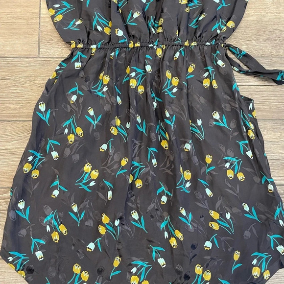 Rebecca Taylor Women's Grey and Gold Dress size 0 - Picture 11 of 12